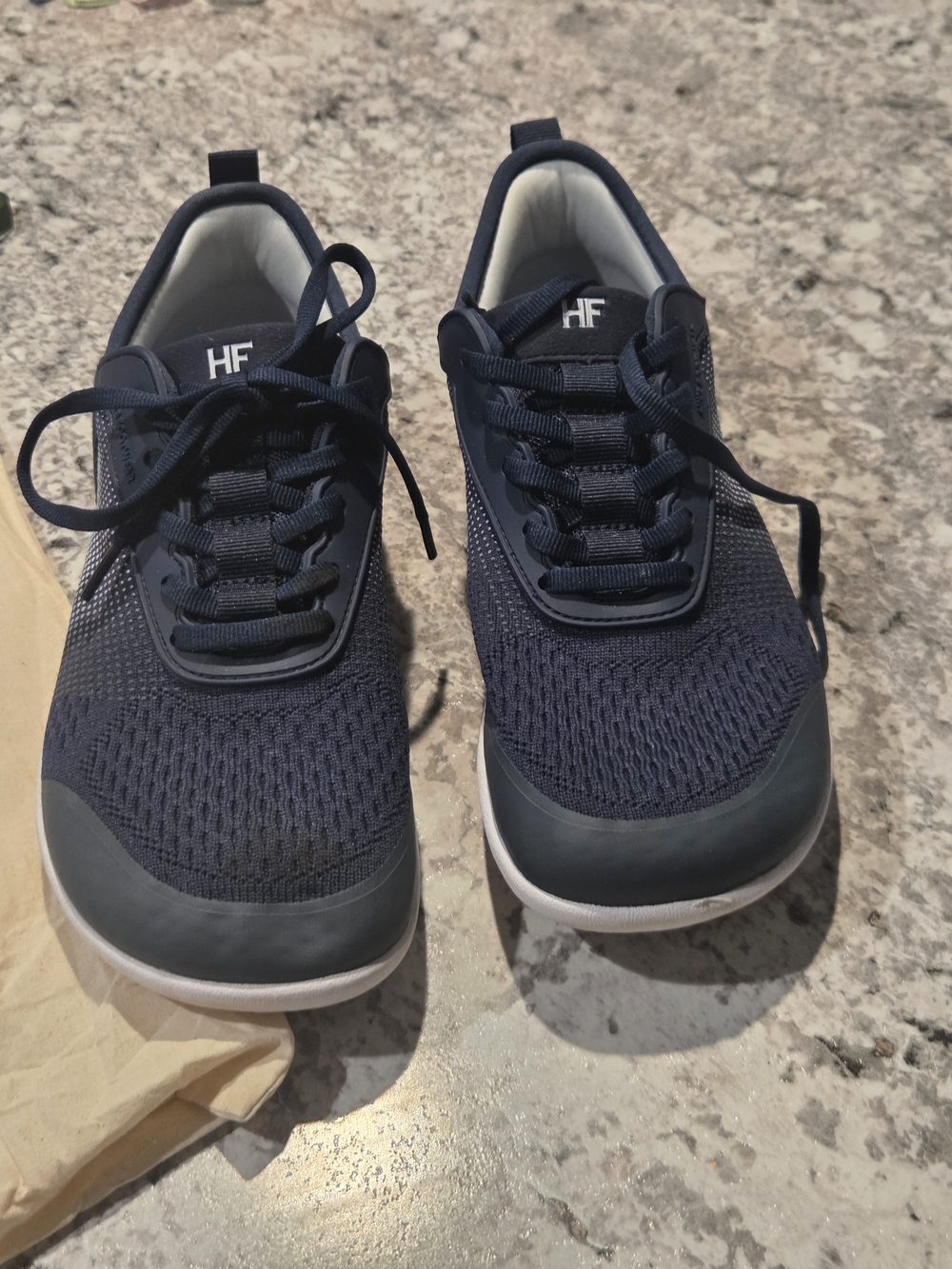 New Hike Barefoot Women's Navy Athletic Sneakers - Sz 8.5